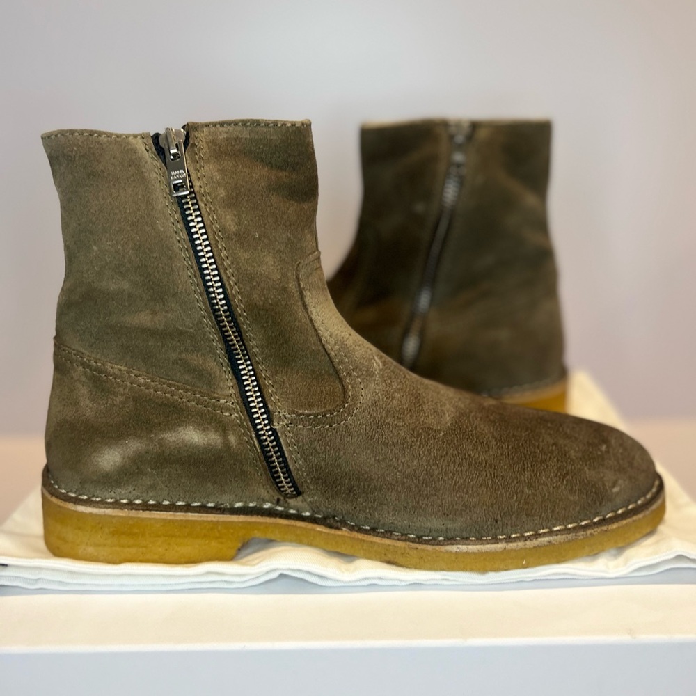 Clann Shearling Velvet Boots - Picture 10 of 14